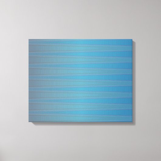 Blauw Paars Abstract platform voor golven van mode Canvas Afdruk (Voorkant)