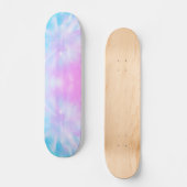 Blauw Paars deeg Persoonlijk Skateboard (Voorkant)