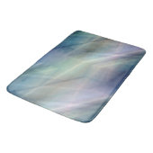 blauw paars en groen abstract badmat (Gekanteld)