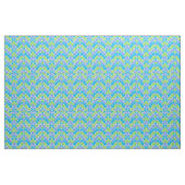 Blauw, Paars en groen 😀 Emoji Pattern Stof (Yard (91,4 cm))