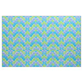Blauw, Paars en groen 😀 Emoji Pattern Stof (Fat Quarter)