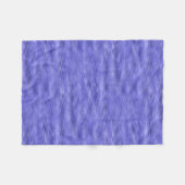 Blauw Paars en lavender Ombre Fleece Deken (Voorkant (Horizontaal))