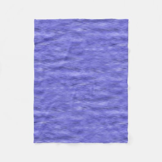Blauw Paars en lavender Ombre Fleece Deken (Voorkant)