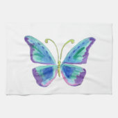 Blauw, Paars en magenta Butterfly Kitchen Towelen Theedoek (Horizontaal)