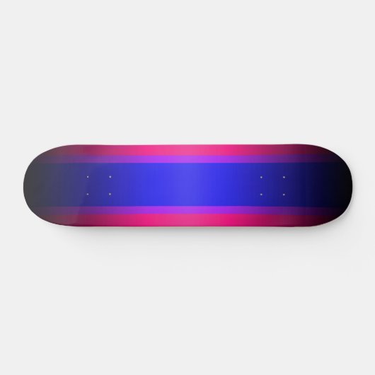 Blauw Paars en roze verloop: aangepast skateboard (Horizontaal)