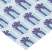 Blauw Paars gevlekt Cadeau voor feestdag Tafelkleed (Gekanteld)