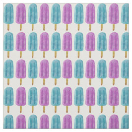 Blauw & Paars Ijslolly Zomer Bevroren Behandelpatr Stof