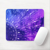 Blauw Paars Mandala Clouds Boho Bohemian Muismat (Met muis)