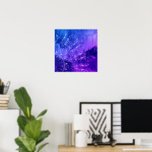 Blauw Paars Mandala Clouds Boho Bohemian