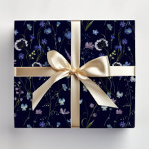 Blauw Paars Mooie Wilde Bloem Bloemmotief