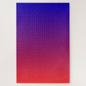 Blauw Paars rood gradiënt Legpuzzel (Verticaal)