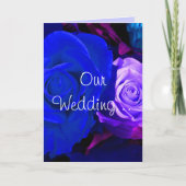 Blauw Paars Roos (Voorkant)