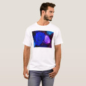 Blauw Paars Roos T-shirt (Voorkant volledig)
