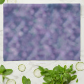 Blauw Paars Roze Trendy Cool Chic Theedoek (Gevouwen)