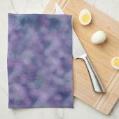 Blauw Paars Roze Trendy Cool Chic Theedoek (Quarter Fold)