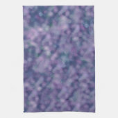 Blauw Paars Roze Trendy Cool Chic Theedoek (Verticaal)