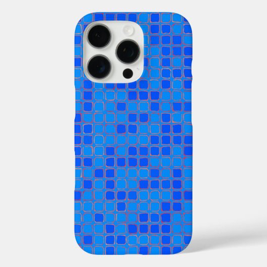 Blauw Paars Roze unieke koel Case-Mate iPhone Case (Achterkant)