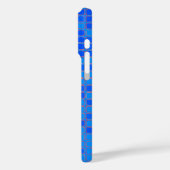 Blauw Paars Roze unieke koel Case-Mate iPhone Case (Achterkant / Links)