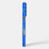 Blauw Paars Roze unieke koel Case-Mate iPhone Case (Achterkant / Rechts)