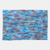 Blauw Paars Theedoek (Horizontaal)