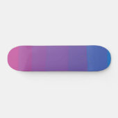 Blauw paars verloopskateboard persoonlijk skateboard (Horizontaal)
