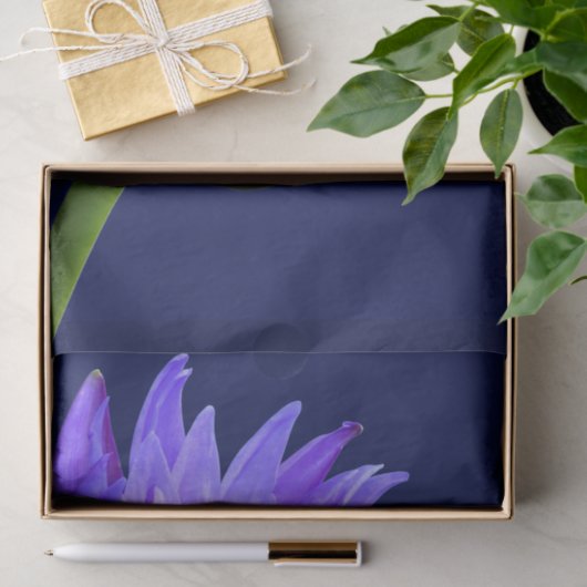Blauw Paars watersliftpapier Gift Wrap Tissuepapier (Geschenk)