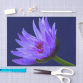 Blauw Paars watersliftpapier Gift Wrap Tissuepapier (Craft)