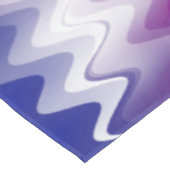 Blauw paars wit tafelkleed (Gekanteld)