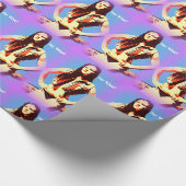 blauw paars zegt wat verpakkingspapier is cadeaupapier (Hoek)