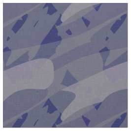 Blauw Paarse camouflage abstract Stof