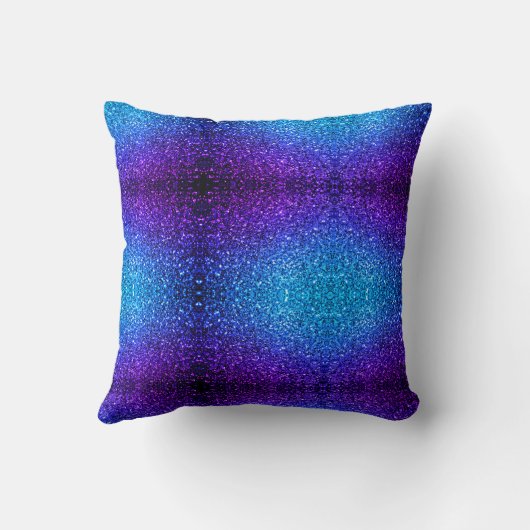 Blauw & Paarse GYMNASTIEK Sierkussen PERSONALISERE (Achterkant)