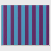 Blauw & Paarse inpakpapier (Vlak)