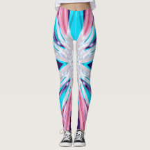 Blauw Paarse Roze Witte Winter Snowflake Yoga Gym
