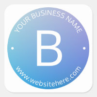 Blauw & Paarse Vervagende Ombre met Bewerkbare Tek