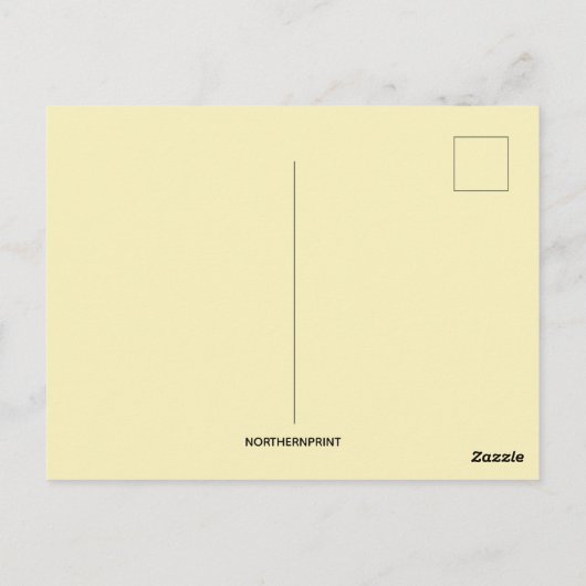  blauw paasei en lelie van het dal briefkaart (Achterkant)