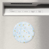 Blauw Paaspatroon Magneet (Insitu (Vaatwasser))