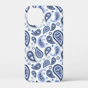 Blauw Paisley Patroon Case-Mate iPhone Case