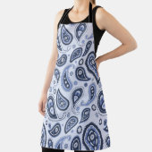 Blauw Paisley Patroon Schort (Insitu)
