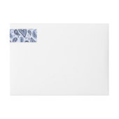 Blauw paisleypatroon (Voorkant)
