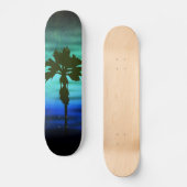 Blauw palmskateboard skateboard (Voorkant)