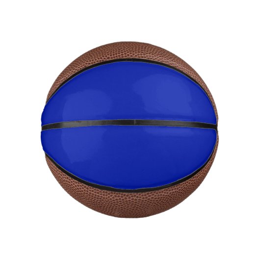 Blauw (Pantone) (effen kleur) Basketbal (Voorkant)