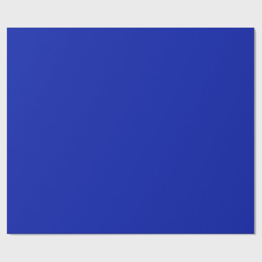 Blauw (Pantone) (effen kleur) Cadeaupapier (Vlak)
