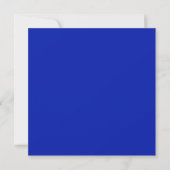 Blauw (Pantone) (effen kleur) Feestdagenkaart (Voorkant)