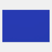 Blauw (Pantone) (effen kleur) Inpakpapier Vel (Voorkant 3)