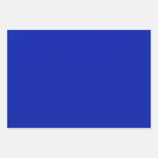 Blauw (Pantone) (effen kleur) Inpakpapier Vel (Voorkant 3)
