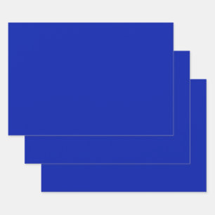 Blauw (Pantone) (effen kleur) Inpakpapier Vel