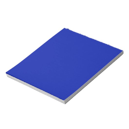 Blauw (Pantone) (effen kleur) Notitieblok (Linkerzijde)