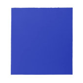 Blauw (Pantone) (effen kleur) Notitieblok (Voorkant)