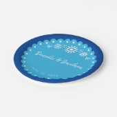 Blauw papier picador papier Bord (Gekanteld)