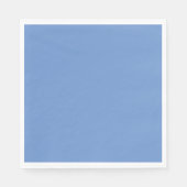 Blauw papier servet (Voorkant)
